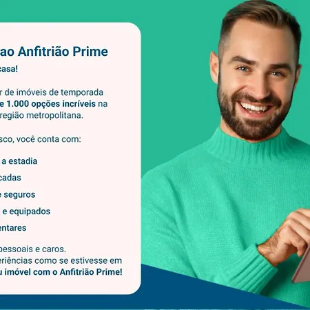 Amplo Apto a 400m da Praia de Pitangueiras-2